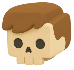 Logo - Skull with Hair